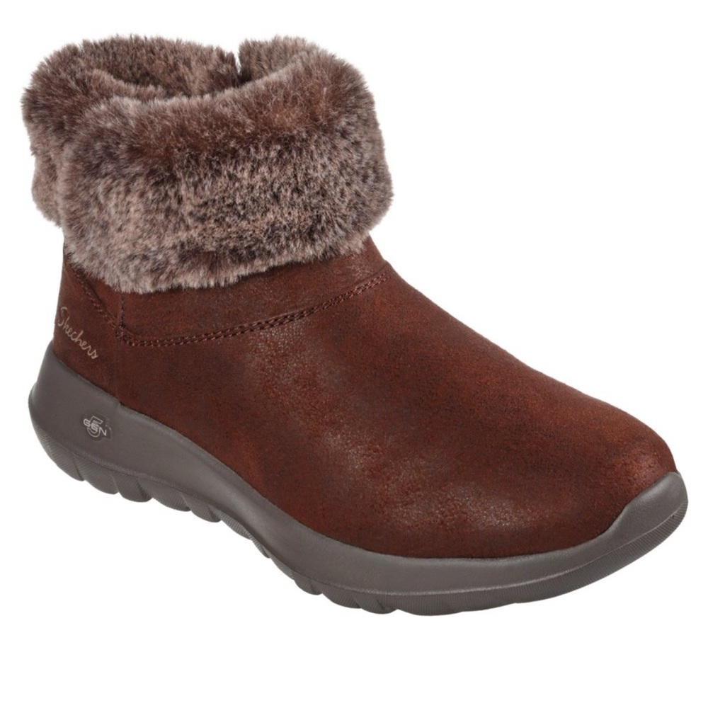 Sketchers On the Go Joy Boot: women’s size 9 Brown